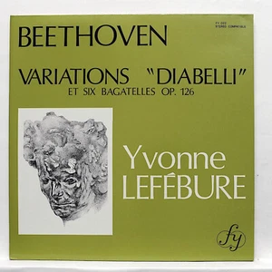 YVONNE LEFEBURE ⸺ BEETHOVEN Klavierwerke ⸺ GJ 022 ORIG LP NM - Bild 1 von 2