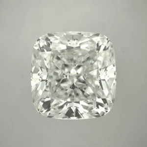 8 X 8 MM 2.15 Carat Near White Cushion Diamond Cut Loose Moissanite 4 Ring - Picture 1 of 2