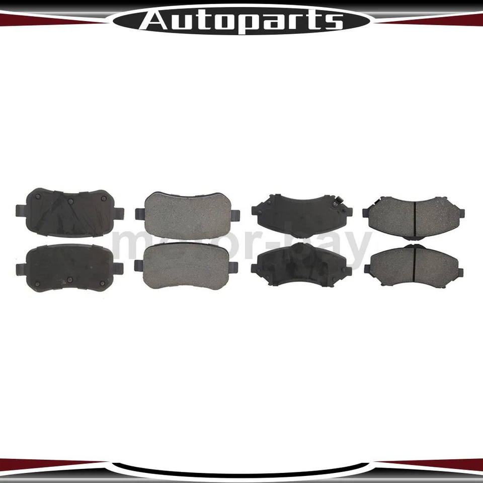 Передние задние тормозные колодки для Chrysler Town & Country 2012 2011 2010 2009 2008 - Изображение 1 из 4