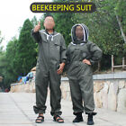 Bee Keeping Suit Breathable Cotton White 3-layer Mesh Anti Bee Clothes L XL XXL