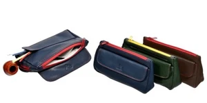 Borsa in nappa per pipa, tabacco e accessori ColorZip con patta - Imagen 1 de 1