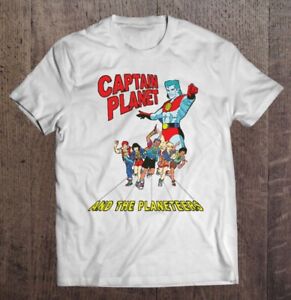 Captain Planet And The Planeteers T-Shirt Unisex Tee All Size S To 4XL NN100