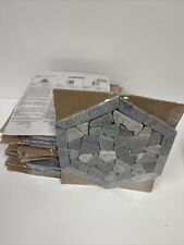 15 Pack American Olean Genuine Stone Rock Mill Natural Stone Marble Wall Tile
