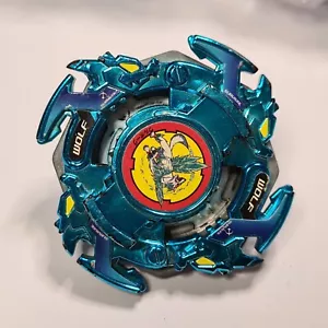 №7437B-TAKARA BEYBLADE-BLUE MEKKI WOLBORG-AUTO COMBINE SHIP-GENUINE - Picture 1 of 4