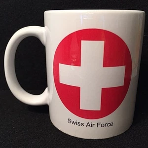 SWISS AIR FORCE ROUNDEL Coffee / Tea Mug; Switzerland-NEW - Picture 1 of 2