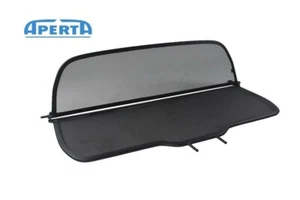 WIND DEFLECTOR FITS FORD FOCUS CC 2006-2010 BLACK WINDSTOP WINDBLOCKER NEW - Picture 1 of 11