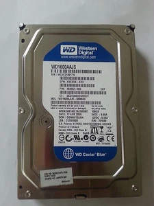 160 GB Western Digital Caviar WD1600AAJS-08L7A0 Hard Drive #W160-0650 - Picture 1 of 1