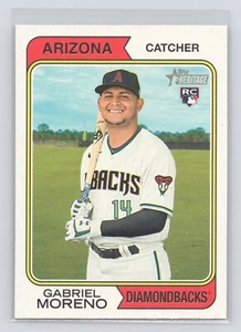 2023 Topps Heritage Gabriel Moreno Arizona Diamondbacks RC - Picture 1 of 2