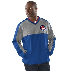 Chicago Cubs G-III Sports by Carl Banks Clutch Hitter Pull Over Jacket  - Picture 1 of 2