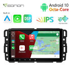 Android 10 8" Car Radio Stereo GPS For GMC Chevrolet Chevy Yukon Sierra Acadia l