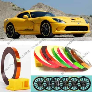 Stripe Wheel Reflective Tape Decorative Car and Motrocycle Rim Sticker With Tool - Picture 1 of 23