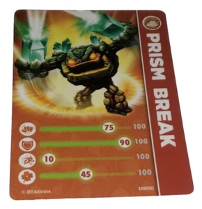 Skylanders Spyro's Adventure Prism Break 2011 Video Game Trading card Activision - Picture 1 of 10