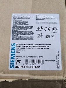 Siemens 3NP4470-0CA01 NEU - Bild 1 von 9