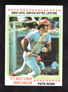 1978 Topps #5 Pete Rose RB Cincinnati Reds Baseball Card VG/EX ... 12% off 2+