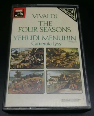 Vivaldi THE FOUR SEASONS Kassette MC YEHUDI MENUHIN 🎻 - Bild 1 von 4