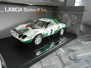 LANCIA STRATOS HF Rallye Safari Africa #8 Waldegaard 1975 Alitalia Sunstar 1:18 - Foto 1 di 6