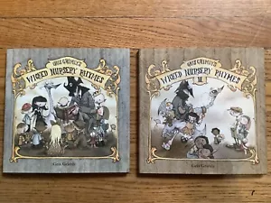 Set of GRIS GRIMLY'S Wicked Nursey Rhymes HC Books 1 SIGNED First Edition - Picture 1 of 12