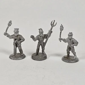 Village Mob Ravenloft Ral Partha TSR Dungeons and Dragons Metall Miniatur Lot - Bild 1 von 10