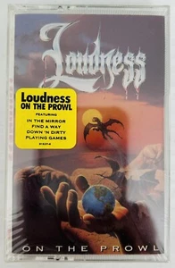 Loudness - On The Prowl - Cassette Tape 1991 Atlantic Sealed w/ Hype Sticker - Picture 1 of 6