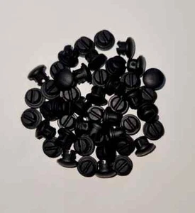 70 Stück 24375 Lego Technic +neu+ Gummi Noppen schwarz entspr. 6139223 - Bild 1 von 2