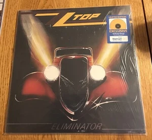ZZ Top Eliminator 2021 Limited Edition Reissue Yellow Colored Vinyl LP Record M - Picture 1 of 2