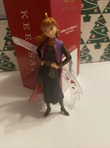 Frozen Anna Of Arendelle Christmas Disney Hallmark Keepsake Ornament New In Box - Imagen 1 de 11