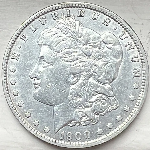 1900 O MORGAN SILVER DOLLAR 90% $1, VF DETAILS Cover
