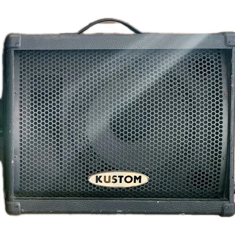Kustom KPC12MP Powered Wedge Monitor PA Speaker 100 Watt Live Audio Equipment - Image 1 of 4
