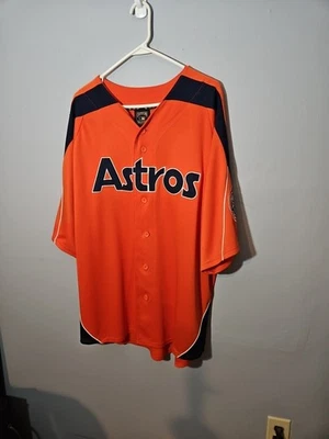 Houston Astros Sz XL Nolan Ryan #34 Cooperstown Collection Jersey  - Image 1 of 4