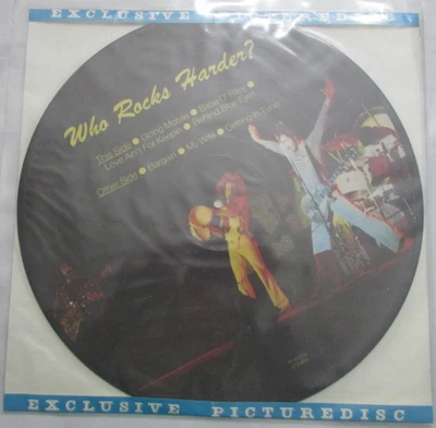 THE WHO WHO ROCKS HARDER ? EXCLUSIVE PICTURES NM/NM PICTURE DISC VINYL LP L76 - Image 1 of 2