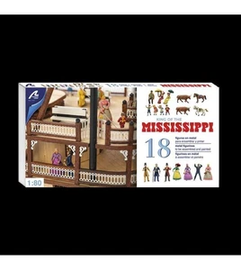 Artesania Latina 20515F Metallfiguren & Tiere X18 Mississippi 1:80 Figuren - Bild 1 von 3