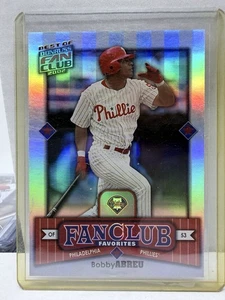2002 Best of Donruss Fan Club Phillies Bobby Abreu Favorites /2025 #271 - Picture 1 of 2