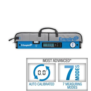 24 In. True Blue Digital Box Level with Case - Picture 1 of 11