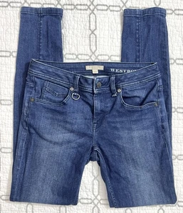 Jeans skinny alla caviglia Burberry Brit Westbourne denim 26 L 28” x 29,5” x 8” - Foto 1 di 8