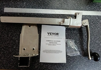 VEVOR Commercial Heavy-Duty Manual Tabletop Can Opener for Cans Up 12 inches - Image 1 of 4