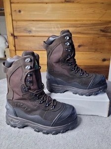 Rocky Blizzard Stalker Boots Mens Size 8 Brown 1200G Thinsulate Waterproof 4468 - Picture 1 of 9