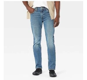 DENIZEN FROM LEVIS Herren 216 Slim Fir, helle Waschung, 32 x 30, neu ohne Etikett - Bild 1 von 10