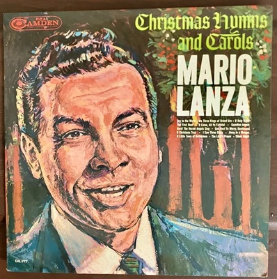 Mario Lanza "Christmas Hymns & Carols" 12" Vinyl Record LP (S VG+/R VG+) Foto 1 de 4