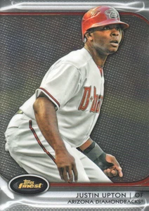 2012 Topps Finest Baseball #7 Justin Upton - Picture 1 of 2