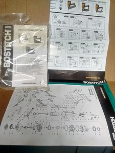 BOSTITCH GFN1664 & GBT1850 GAS NAILER NAIL GUN USER MANUAL AND SERVICE GUIDE - Picture 1 of 2