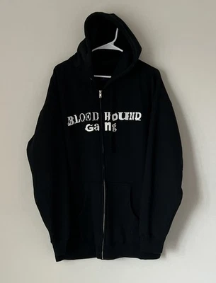 Bloodhound Gang Ransom Note Sudadera con Capucha Extra Grande Cremallera Completa XL Jimmy Pop Wolfpac Foto 1 de 4