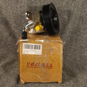 Power Steering Pump w Pulley for Nissan 370Z 2010-2017 V6 3.7L Convertible Coupe - Picture 1 of 6