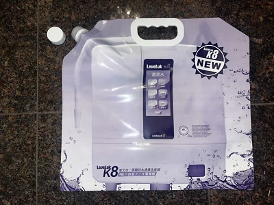 5 Packs Enagic Kangen Leveluk 5L Water Bag For K8 Water Purified Durable NEW - Image 1 of 2