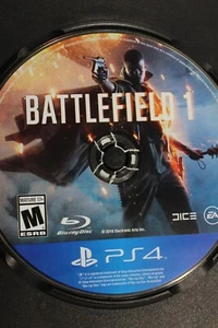 Battlefield 1 PlayStation 4 PS4 Tested Video Game Used Shooter Action Game - Picture 1 of 3