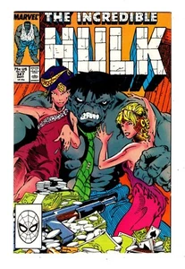THE AMAZING HULK 347 (VF 8.0) 1st JOE-FIX IT and MARLO CHANDLER / SEPT 1988* - Bild 1 von 2