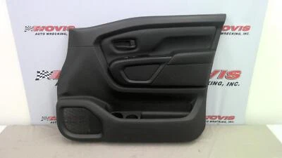 2017 Nissan Titan RH Passenger Side Front Interior Door Panel - Image 1 of 4