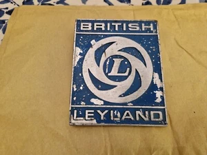 BRITISH LEYLAND BADGE ( 5 1/2" X 4 1/2" ) - Picture 1 of 4