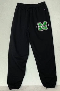 Marshall Thundering Heard Champion Sweatpants Black Size XL Activewear - Picture 1 of 10