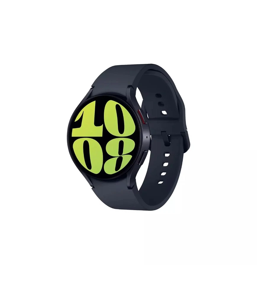 Samsung Galaxy Watch6 SM-R945 44mm Aluminiumgehäuse mit Sport Armband - Graphite (4G) (SM-R945FZKADBT)