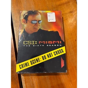 CSI: Miami The Sixth Season DVD Set Crime Scene Do Not Cross Sealed - Picture 1 of 2